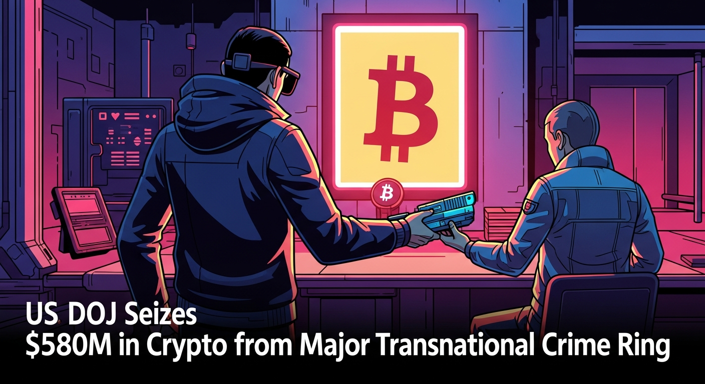 Минюст США изъял криптовалюту на $580 млн у международной преступной организации